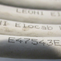Leoni Elocab E47543EC Activation Cable 5.1m Long Approx W/ 90° 17-Pin Connector