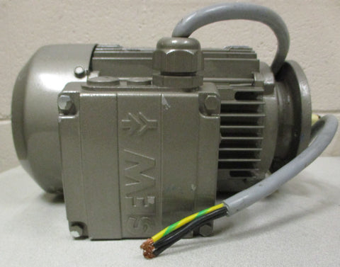 Sew Eurodrive DFT80N4101 3 Phase Motor 1 HP 1700 RPM 230 V 1/2" Shaft Dia