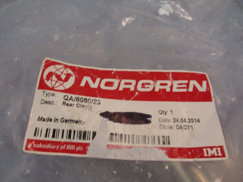 NORGREN Rear Clevis Swivel Mounting 80mm bore QA/8080/23