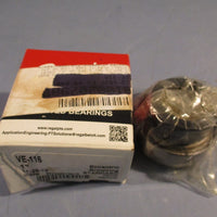 BROWNING BEARINGS VE116 INSERT BALL  BEARINGS, STEEL, 1" BORE