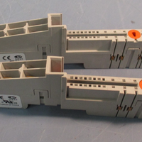 Lot of (2) Allen-Bradley 1734-MB SER A REV 01 95723405 Base Module