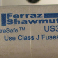 Ferraz Shawmut US3J3I UltraSafe Fuse Holder Class J Fuses 14 to 2 AWG