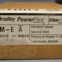 Allen Bradley 22COMME Ser A EtherNet/IP Adapter 5VDC 350mA V 1.009