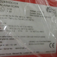 e2S D2XS1DC024CB1A1R Emergency Warning Horn D2xS1 Horn 24V dc 10-30V dc