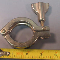 Wing Nut Stainless Steel Flange Clamps for 2" OD Flange lot of 5