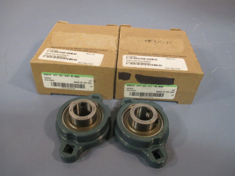 Lot of (2) Dodge 056819 3/4" Bore 2 Bolt Flange Block Bearing LFT-SC-012-NL