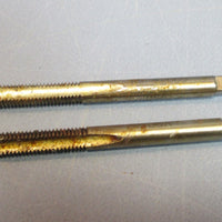Lot of 3 Regal Taps Two 10-32 NF 2 Flute & One 10-24 NC 3 Flute Lightly Used