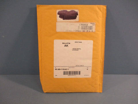 Rockwell Allen Bradley AK-M9-115VAC-1 Digital Interface Module Ser. A SEALED