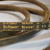 Lot of 2 Gates TriPower Vextra O&HR BX158 V Belt 161" Circumference, 5/8" Wide