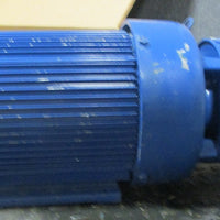 US Motors T739A Brake Motor w/ Stearns Brake 3 HP 215T 870/730 RPM 13/8" Shaft