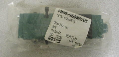 Numatics 081SA402M000061 Solenoid Valve 150 PSIG Max 24 VDC 26 A