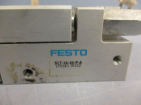 Festo SLT-16-20-P-A Compact Double Acting Mini Pneumatic Slide Cylinder 170561