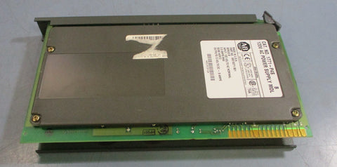 Allen Bradley 1771-P4S 120V AC Power Supply Module Ser. B 96219271 B01