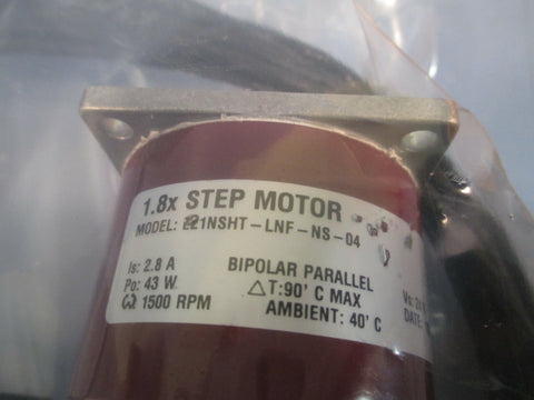 KOLLMORGEN 1.8x Stepper Motor Model: L21NSHTLNFNS04