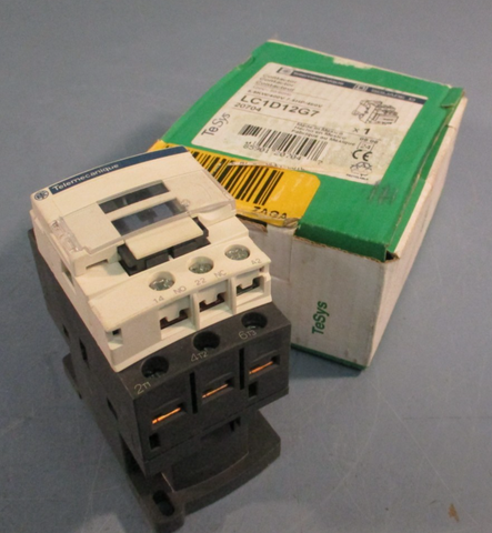 Schneider Electric/Telemecanique LC1D12G7 AC Contactor 120V coil 3NO 3P 5.5kW