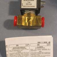 Parker 221J3301E Solenoid Valve 7 Bar 24V 3/8" Bore Brass Body