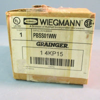HUBBELL WIEGMANN ENCLOSURE PBSS01WW