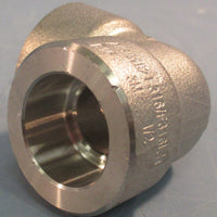 Unbranded A/SA182F316/F316L Stainless Steel 90° Pipe Elbow B16 3M 1/2 Lot of 2