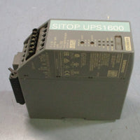 Siemens Sitop UPS 1600 Power Supply 6EP41363AB002AY0 DC24V/20A