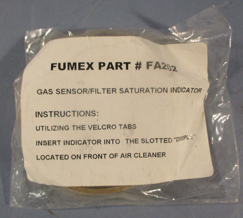 Fumex FA202 Gas Sensor/Filter Saturation Indicator (Lot of 13)