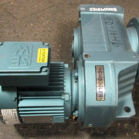 Sew Eurodrive FAF77DT90L4KS Gearmotor DFT90L4KS 2 HP 1720 RPM 66.46:1 Ratio