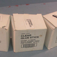 Officemate OIC 50003 Glue Sticks 1.30 oz Clear AcidFree  GSW13 4 Boxes of 12