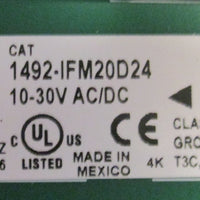 Allen Bradley 1492IFM20D24 Ser A 20Pt Interface Interface Module With LEDs