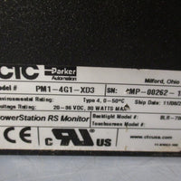 PARKER CTC PowerStation RS Monitor 15" Touch Panel PM1-4G1-XD3
