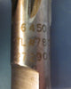 Cleveland Carbide Tipped Reamer: 0.6450"DIA, Tanged, #38365, 6 FL, USA