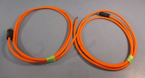 Lot of (2) LEONI ELOCAB LTD. PD14165 Cable Assembly 2m 17050285WC12361774470