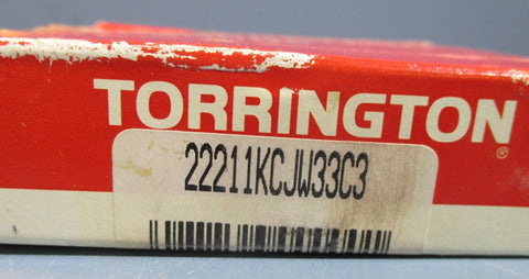 Torrington 22211KCJW33C3 Spherical Roller Bearing 55mm ID 100mm OD