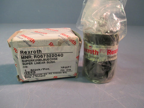 Bosch Rexroth Linear Ball Bearing Linear Bearing R067322040