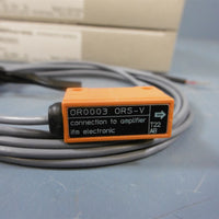 Lot of 2 NIB Efector OR0003 Photoelectric Sensor ORSV AB