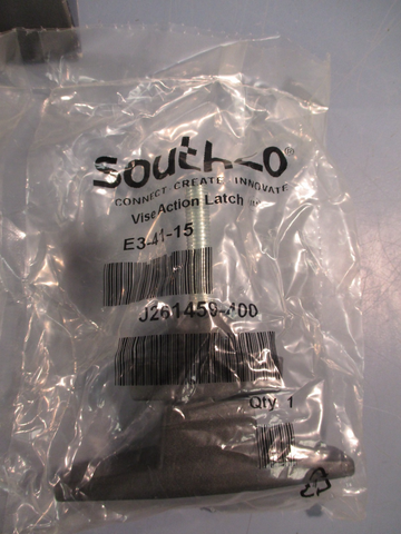 SOUTHCO E34115 Vise Action T-Handle Compression Latch, E3 Series,  Black