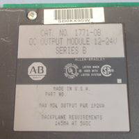 Allen Bradley 1771-0B DC Output Module 12-24V Series B Card Used