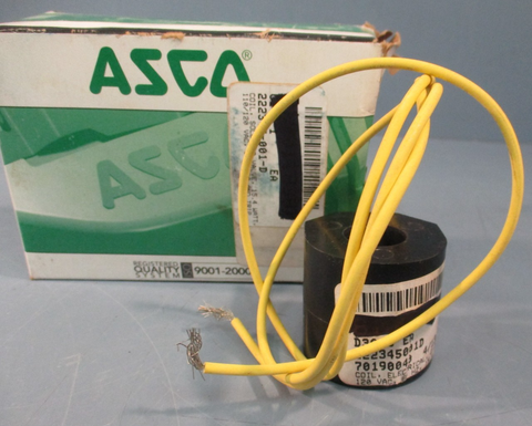 ASCO 222345001D SOLENOID VALVE COIL 222345001D 110/120V, 15.4 WATT