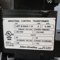 ALLEN BRADLEY 1497BBASX1N Industrial Control Transformer Series A