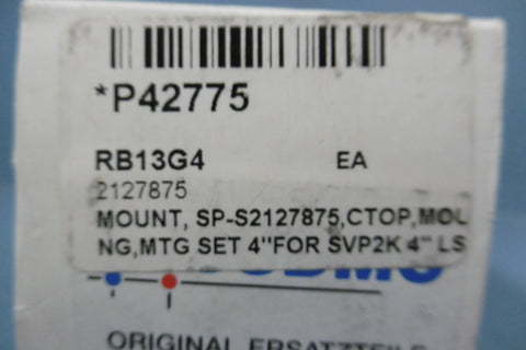 *NEW* Sudmo SP-S2127875: MOUNTING SET FOR 4 IN SVP2K STAINLESS D403238