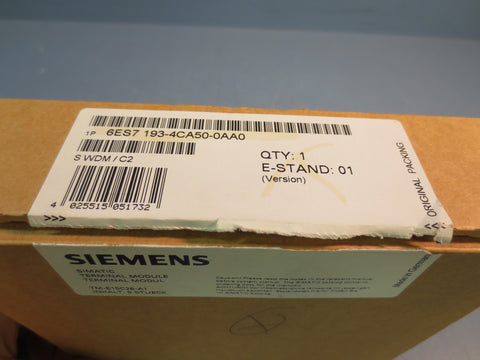 New SIEMENS Terminal Module Strips 193-4CA50-0AA0 5Pcs