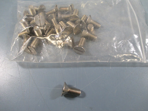 Lot of 27 Flat Head Slotted Machine Screw SS 5/16" X 3/4"