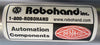 Robohand Pneumatic Linear Base Slide DLB-20-T-C-18 Pmax 100 PSI 18" Shaft NIB