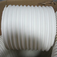15" Flexhaust Flexadux TR T7 White 14" ID Thermoplastic Rubber Hose