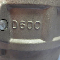 Cobra Model D600 6" Aluminum Kamlock Pipe Coupling