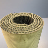 Habasit SAG12E 10" Wide 26" Long Rough Top Laced Hook 2 Ply Conveyor Belt New