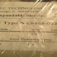 SPC Technology Expandable Sleeving 84650229 1/4" by 100 ft Black 125°C New