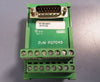 Amphenol P27049 Terminal Block, 15 Pin, DIN Rail, D-Sub Connector