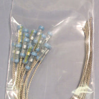 Lot 30 TE Connectivity SO632R Terminator w/ Braid Solder/Heat Shrink Splice New