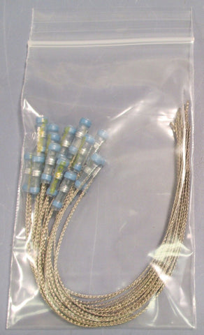 Lot 30 TE Connectivity SO632R Terminator w/ Braid Solder/Heat Shrink Splice New