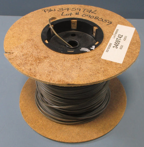 Spool of Roughly 300ft 2.5mm NylonCoated Stainless Steel Wire Rope New