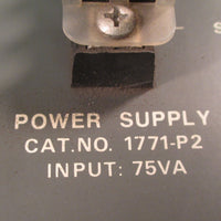 AllenBradley 1771P2 Bulletin Power Supply 120220/240 VAC Used